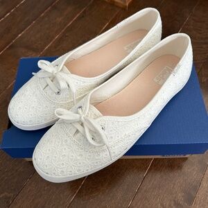 Keds Mini Eyelet Slip-On Sneakers
